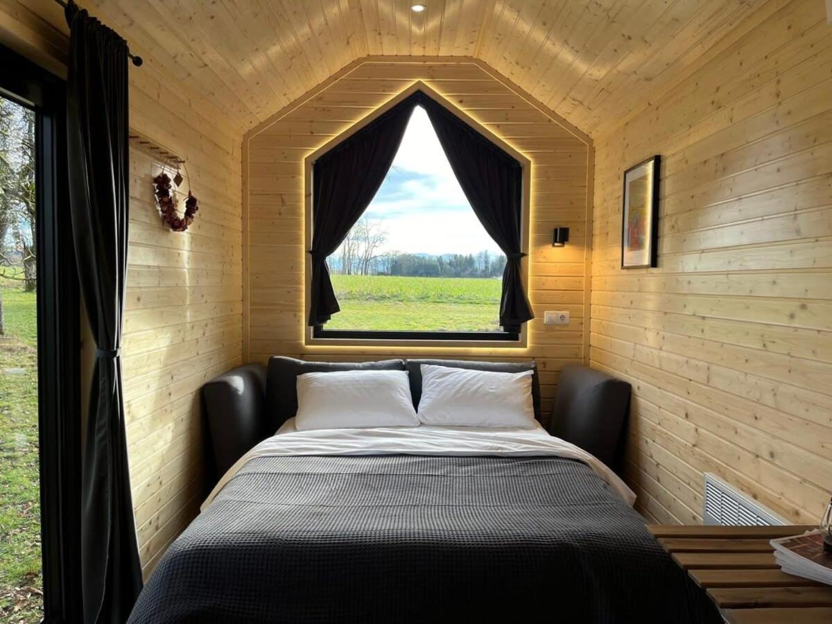 Lisi Grun Tiny House By Tiny Away Villa Sattledt Bagian luar foto