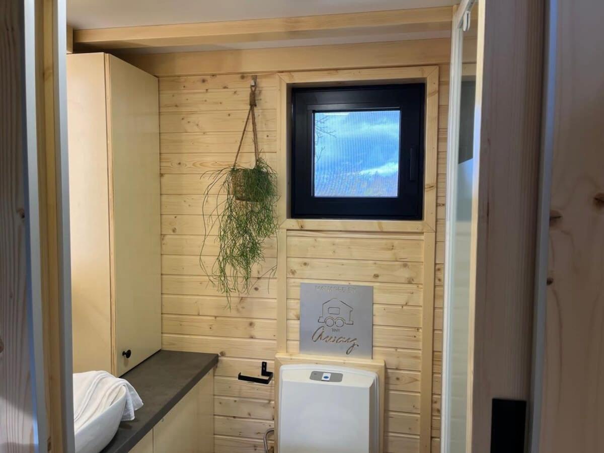 Lisi Grun Tiny House By Tiny Away Villa Sattledt Bagian luar foto